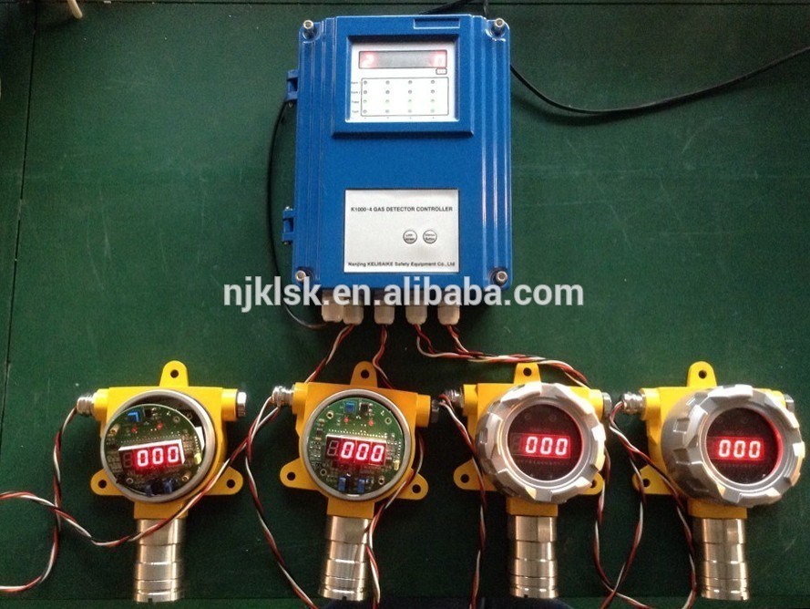 Alarm Chlorine Gas Flammable Fixed Gas Detector Combustion Gas Sensor