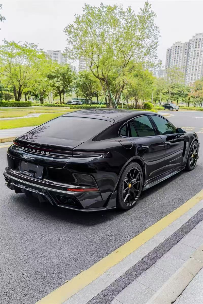 PANAMERA Porsche Wide Body Kit Carbon Fiber Spoiler Diffuser Spoiler 2020