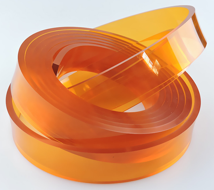 Flat Scratch Resistant Solvent Ink Scraper Screen Printing Squeegee Strip
