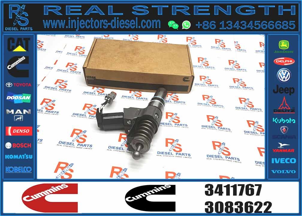 Fuel Injector Assembly 3411767 Common Rail Injector 3411764 For Cummins Engine N14