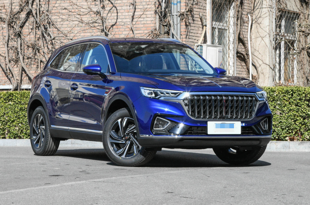 2023 Hongqi HS9 SUV 2.0T 210km/h Fast Speed Gasoline Car 165 KW Engine Battery capacity kWh / Engine KW 165
