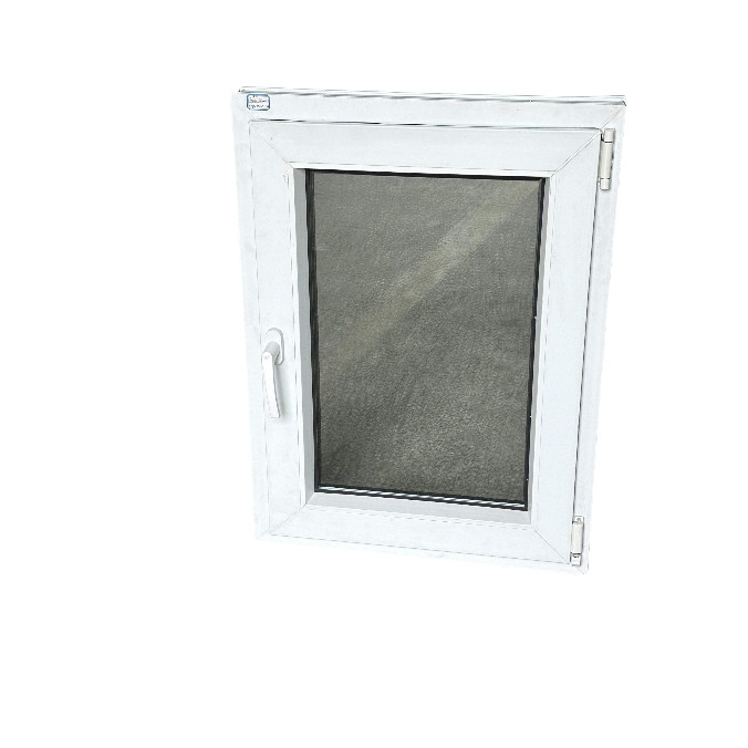 PVC Glass Casement Windows Design Large Hurricane Impact Windows