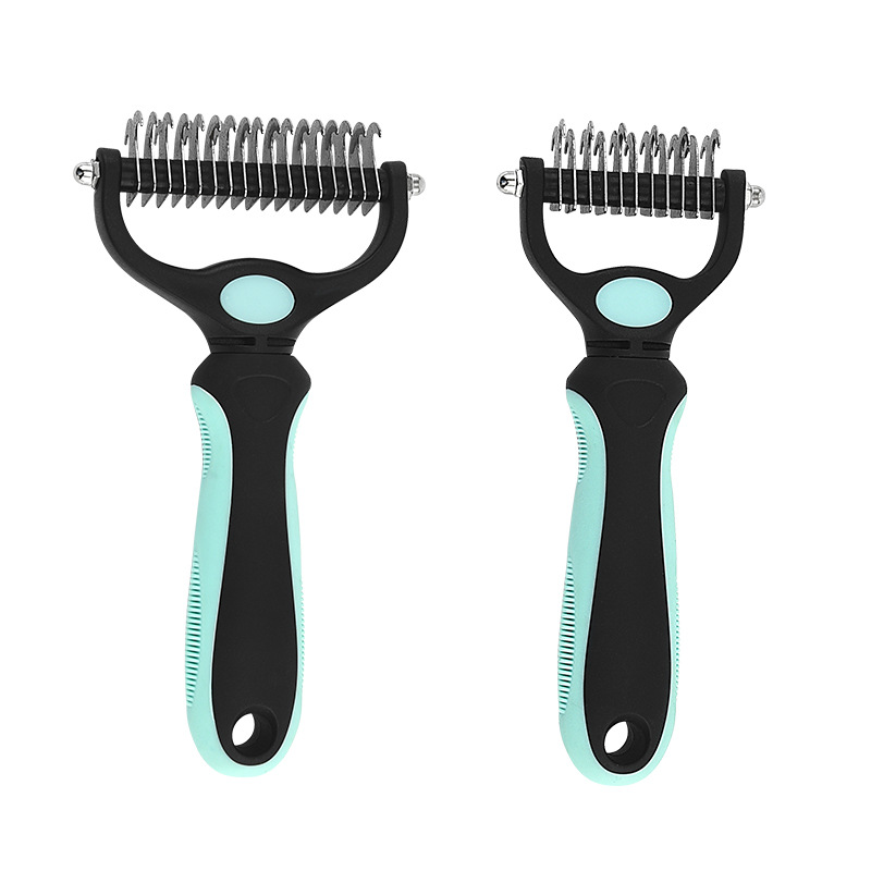 Pet Shredding Brush Portable Stainless Steel Pet Hair Remover