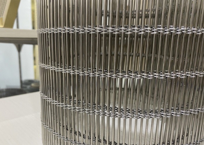 304 Cabinet Decorative Stainless Steel Wire Mesh Screen