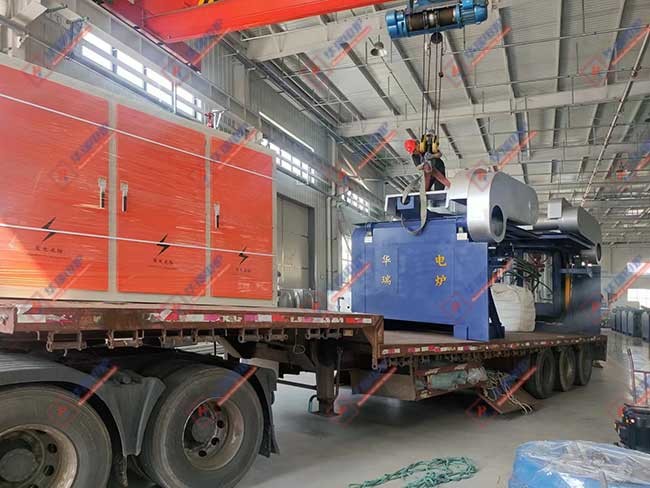 customized Safety Copper Melting Furnace High Reliability 30000KW