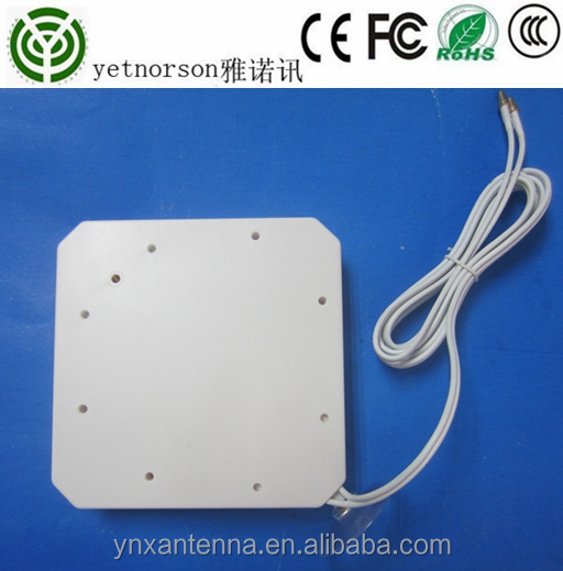 700-2700 MHz Outdoor Wifi 4G Wall Plate Mount Directional Antenna for and RG174 Cable
