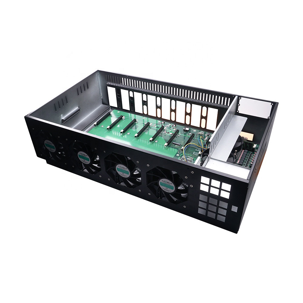 480MH X79 mining Frame 8 Gpu 128g ssd msata for 3060 dedicated Graphics Card