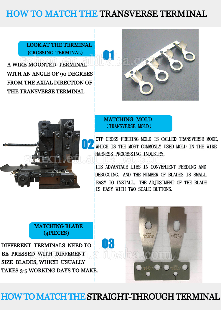 Ultra-quiet 2.0Ton Terminal Crimping Machine Made in Wire Range 0.1-4.5mm2 AWG11-AWG32