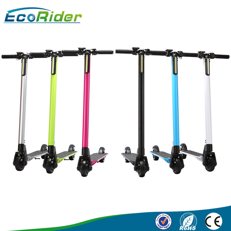 Beautiful Magnalium / Carbon Fiber Electric Kick Scooter / 2 Wheel Scooter