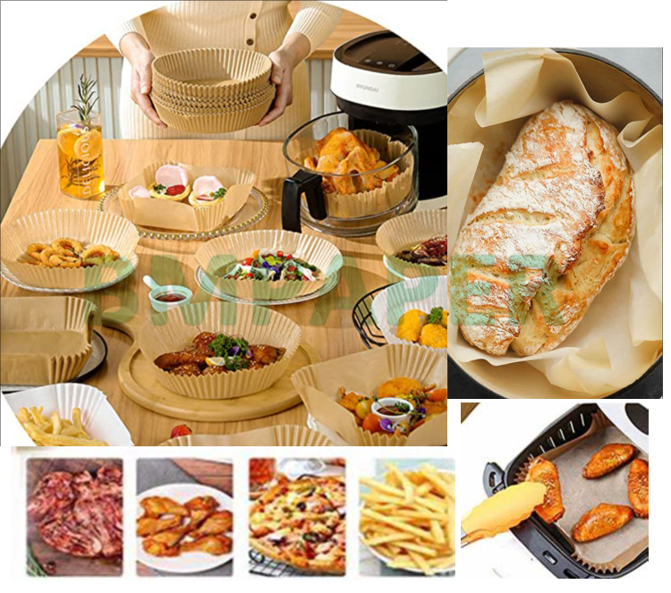 40gsm Greaseproof Brown Oven Baking Liner Paper Heat Resistant 30 x 40inch