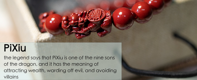 Bead Cinnabar Feng Shui Bracelet – Lucky Charm For Wealth And Good Fortune, Symbolizing Protection And Blessings, Great Gift.