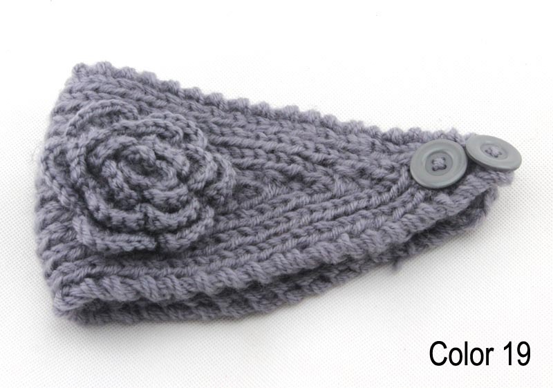 Women knitted headband crochet headband Handmade tenia Mixed quantuty and color