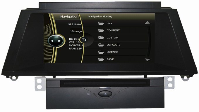 Ouchuangbo car radio gps navigation BMW X5 E70 X6 E71 E7 8 inch HD digital touch screen SD