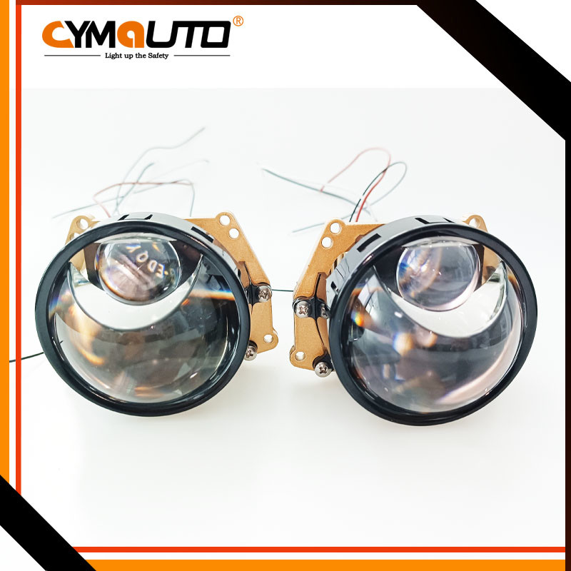 60w / 68W Bi Xenon Projectors Lens 6000K Laser Car Headlight