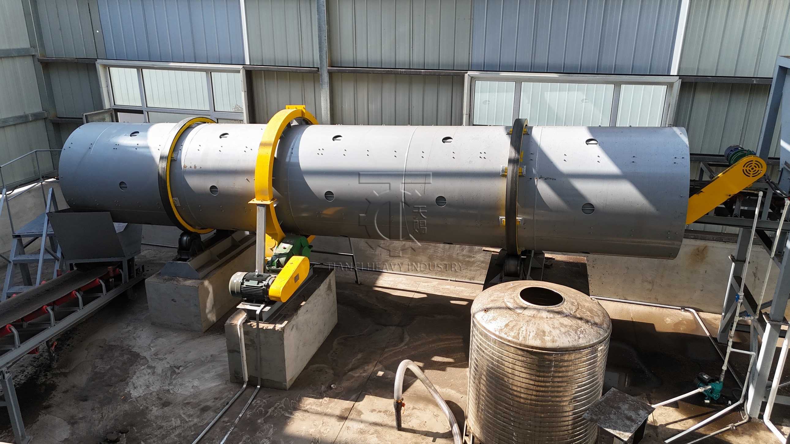 Granular Fertilizer Making Machine Humic Acid Organic Fertilizer Granulating Machine Pig Dung Fertilizer Production Line