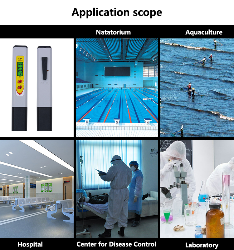 Yieryi ORP Meter Water Tester with Clear LCD Backlight and Compact Pen-Type Design for -1999mV to 1999mV Range
