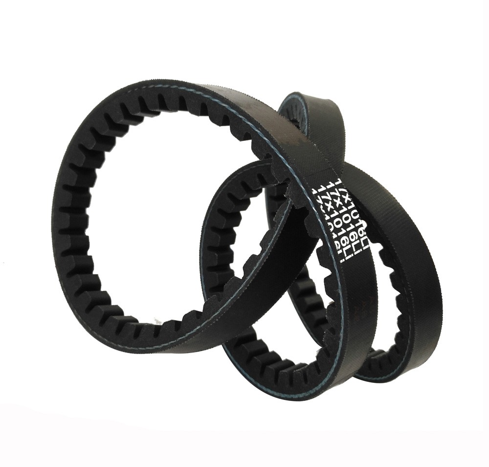 Polyester Cord Reinforced Wrapped Hard Cording Groove Rubber V Belt for Cutting Needs