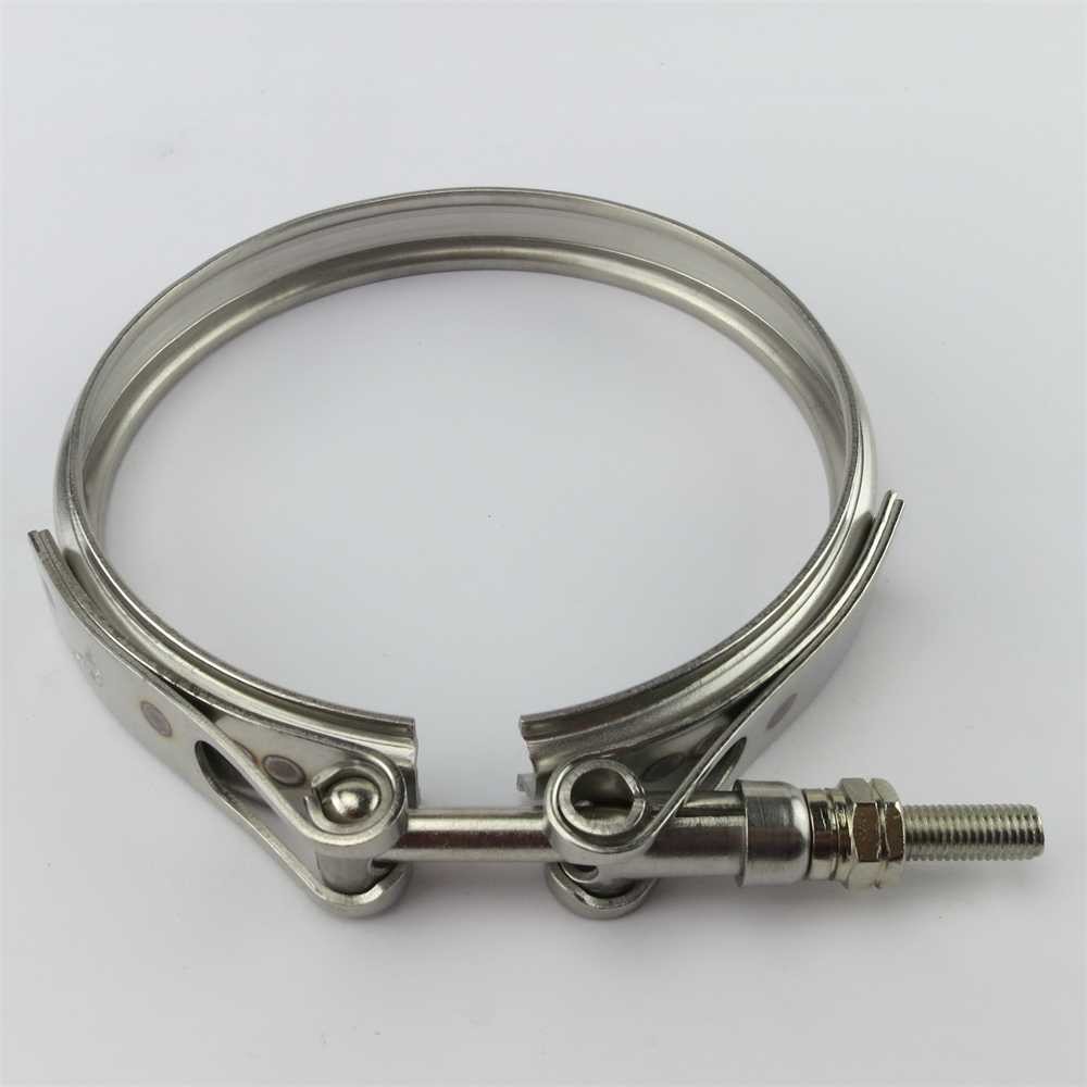 TA51 Turbo V Band Turbocharger Turbine Exhaust Clamp Flange