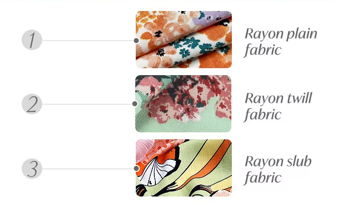 Rayon Challis Printed Fabric 100% Rayon Viscose Fabric Dress Shirt Fabric