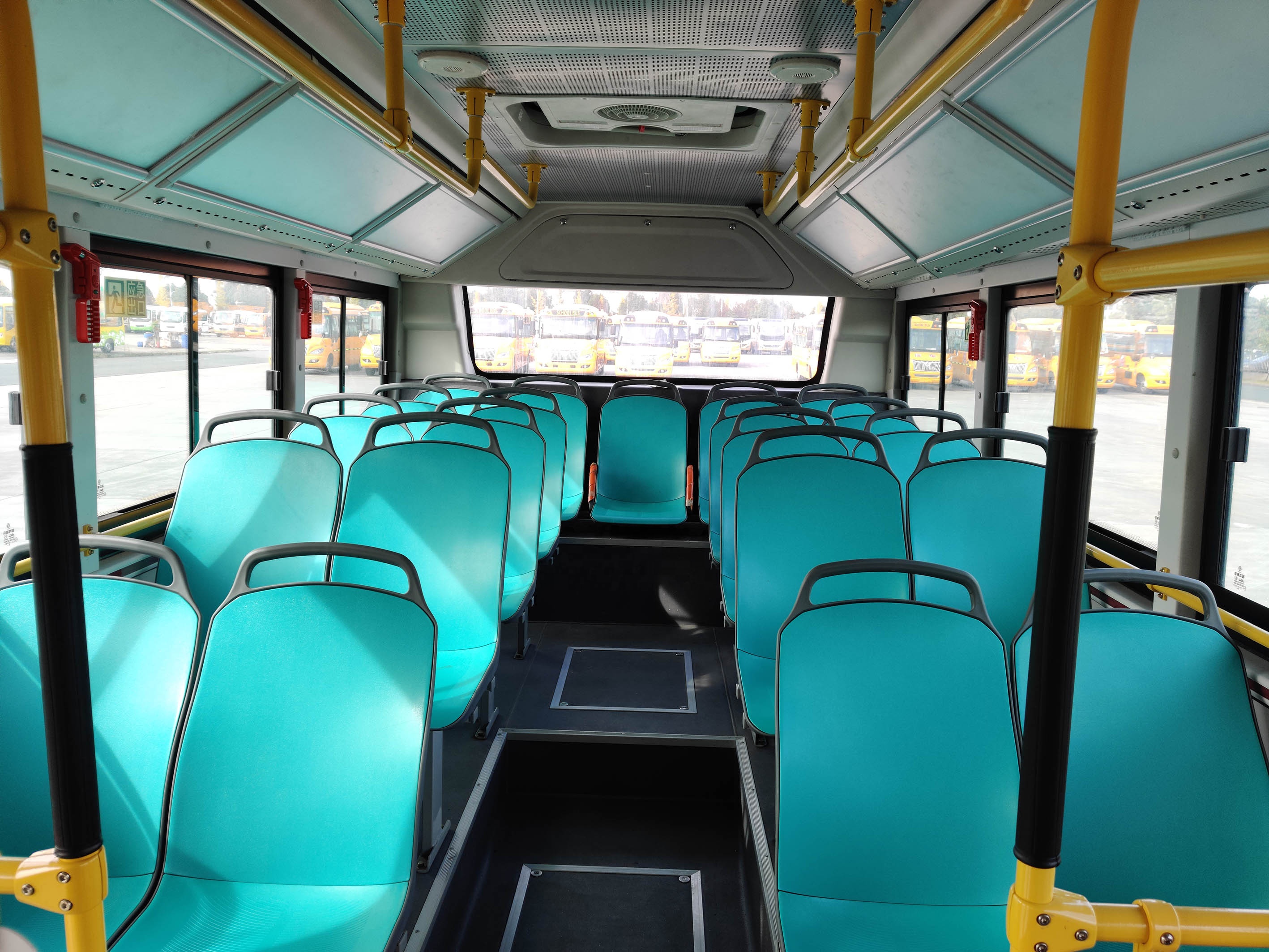 21-40 Seat Large Passenger Bus Smart Travel Electric Mini Bus Fuel Type Electric Sells