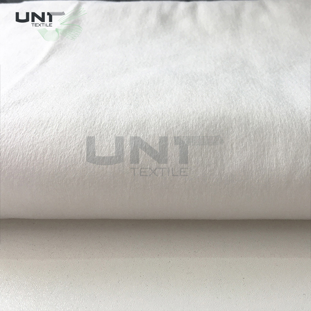 Textiles Wet Wipes Spunlace Nonwoven Fabric 10cm Width PE Film Packing