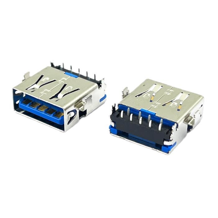 USB3.1 Type A PCB DIP USB Connector Socket Female 90 Degrees CH1.9mm