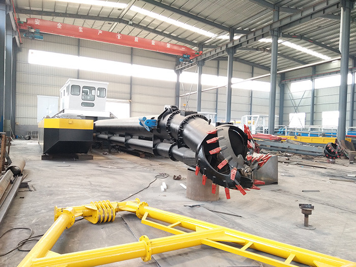 Customized Steel Dredging Vessel With Hydraulic Control Centrifugal Pump