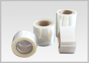 Buy cheap 50% Heat Shrinkable PVC Sleeves Shrink Film Rolls For Tamper Proof Shrink Seals product