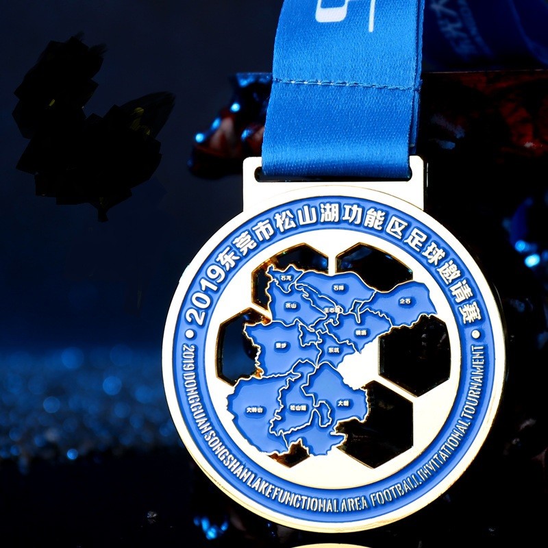 Wholesale OEM Factory Custom Medallion Sport Medal Enamel Marathon Medals Gold Award