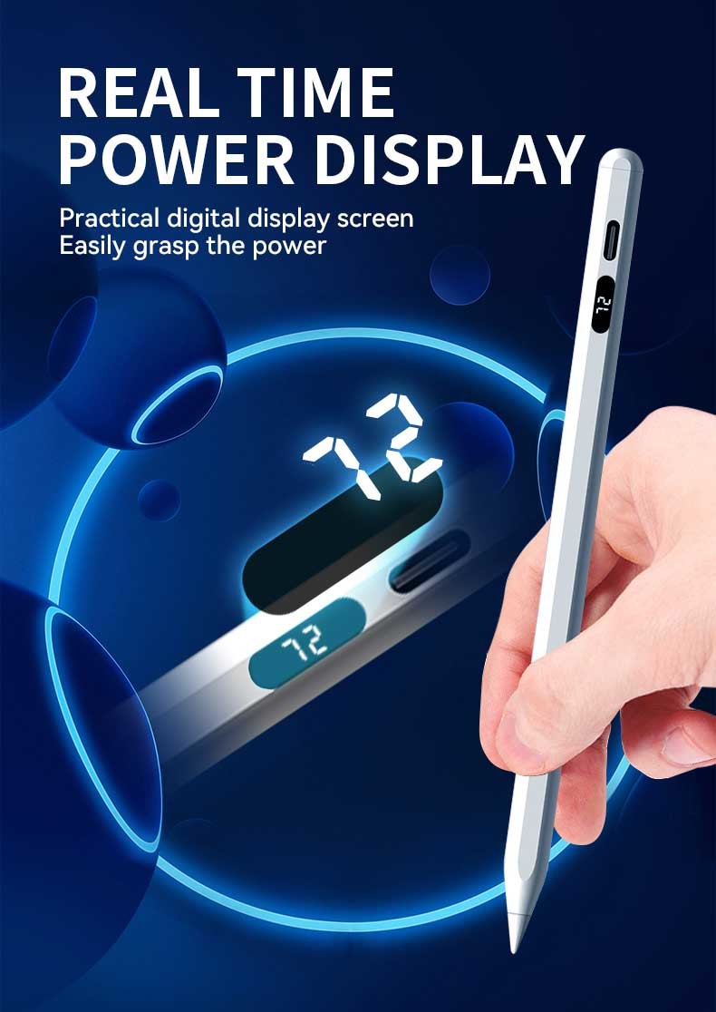 180mAh Battery Tablet Stylus Pen No Delay Touch Screen Pens Type C Charging