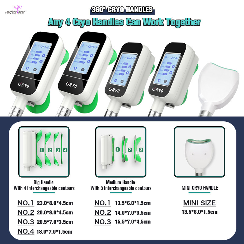 360 Cryolipolysis Slimming Machine Multifunction Vacuum Cavitation RF Machine