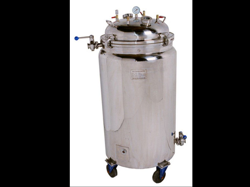 Gelatin Mixer 800L Stainless Steel Mixing Tanks Holding Tank With Platform Design