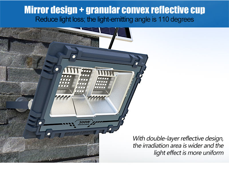 Outdoor Solar Billboard Light IP65 200w 300w 500w 800w RGB Led Solar Spot Light