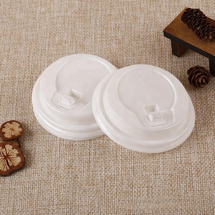 Stable Coffee Tea Paper Cup Lid Forming Machine 70 To 80 Pcs / Min Speed
