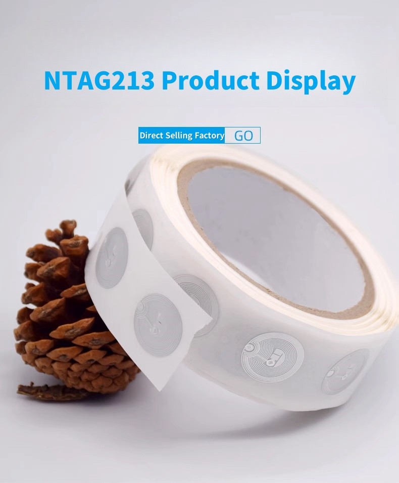 Customized Durable ISO14443A 13.56mhz Mini Nfc 213 215 216 Passive RRFID Tags
