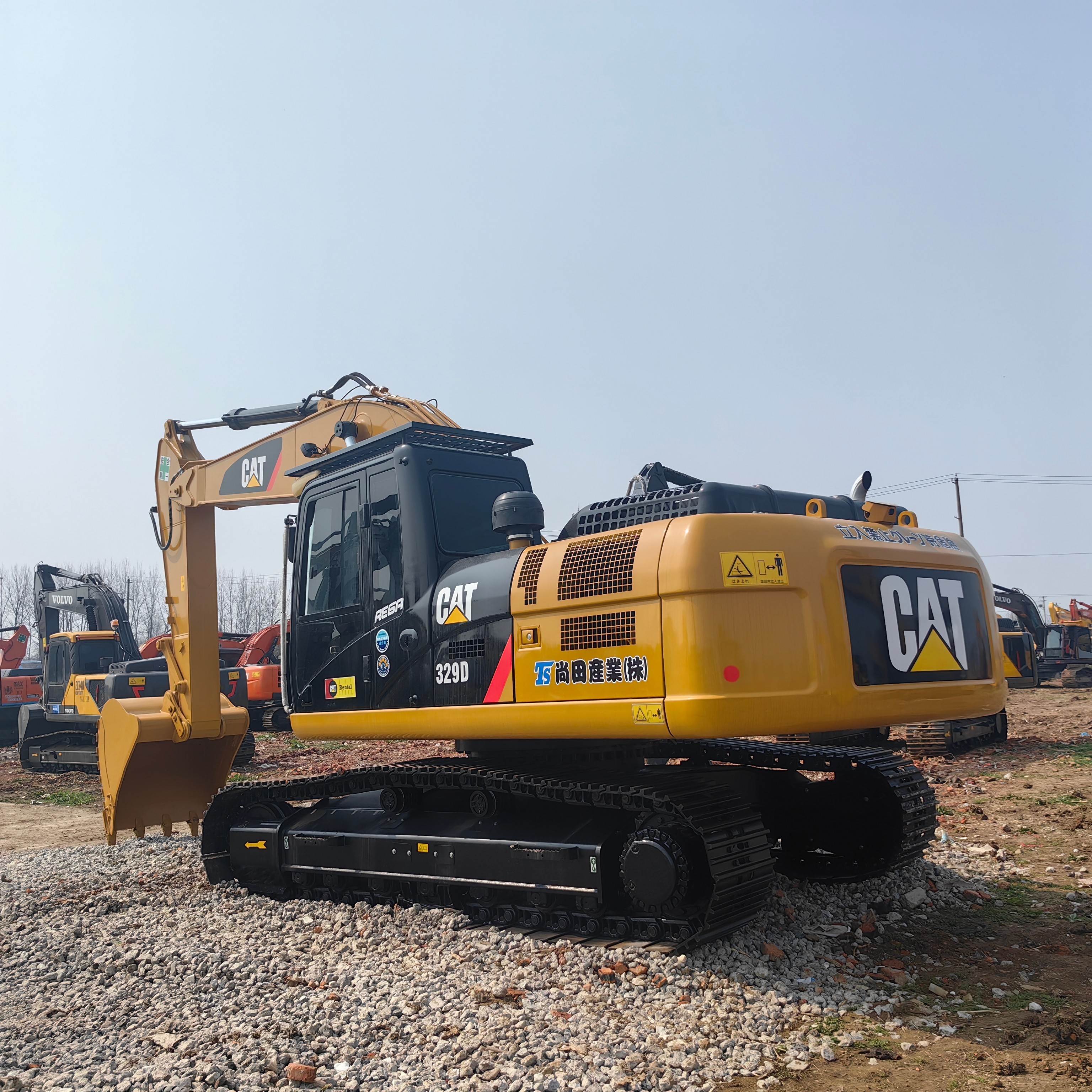 Used Cat 329 Heavy Machinery 29 Ton Excavator Secure Durable Construction Diggers
