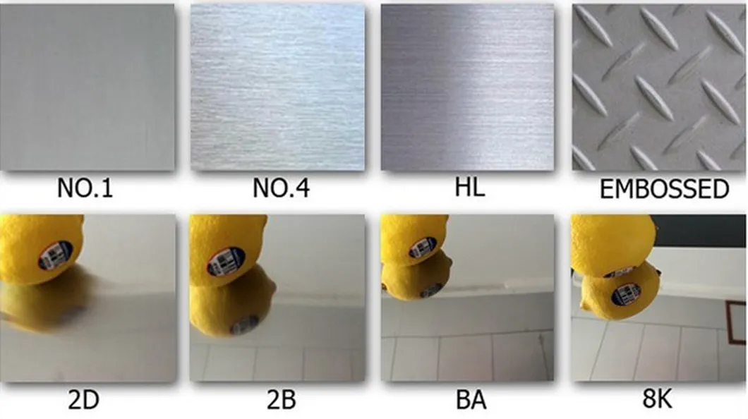 Brushed Mirror 201 304 316 430 Decoration Stainless Steel Sheet
