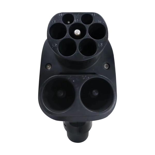 Rated current 200A adjustable Fast Charging CCS2 to GB adapter for Electric Car