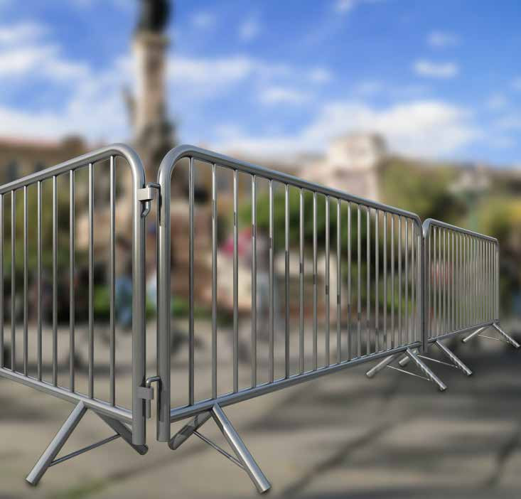 Fix Leg Crowd Control Barriers