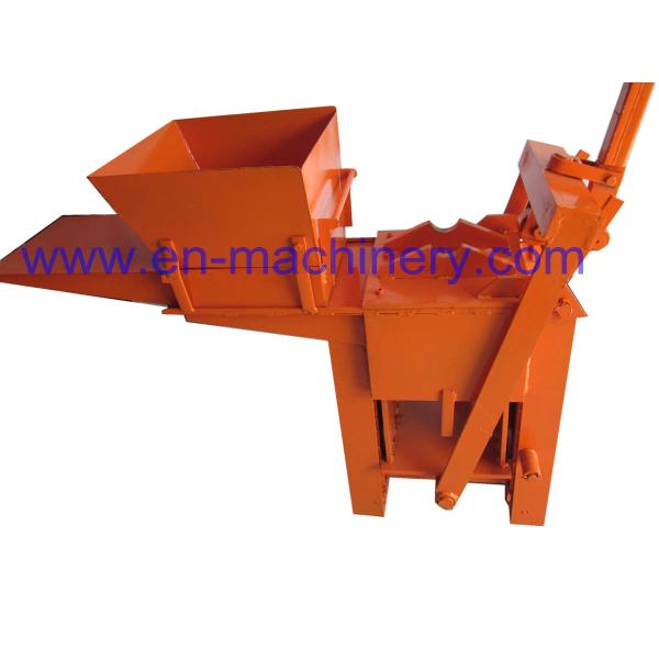 Block Making Machine Manual Hand Soil Pressing Interlocking Clay 2-40 Machine