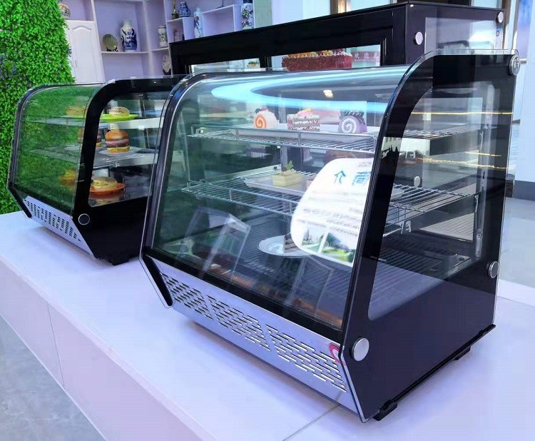 Mini Cake Display Refrigerator With Separated Power Button Automatic Defrost