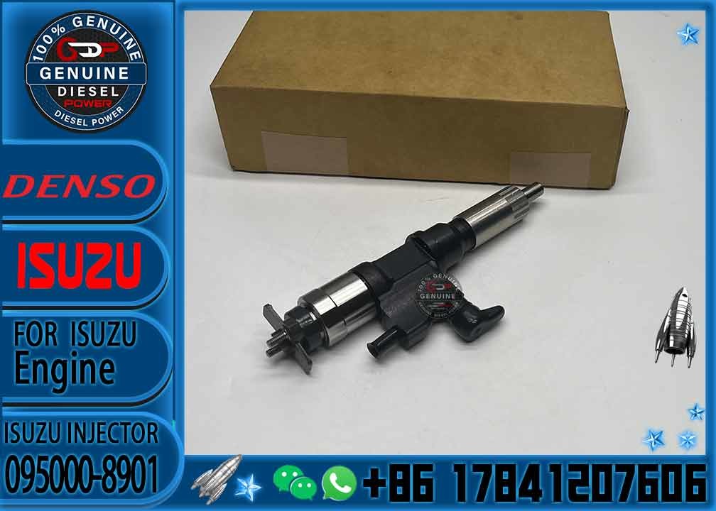 Original Common Rail Injector 095000-8901 Diesel Fuel Injector 0950008901 095000 8901 for Isuzu