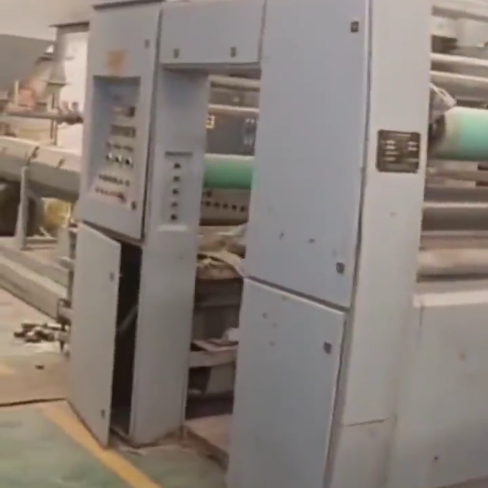1.5M Used Flat Yarn Tape Extrusion Machine For PE PP Woven Bag 250m/Min