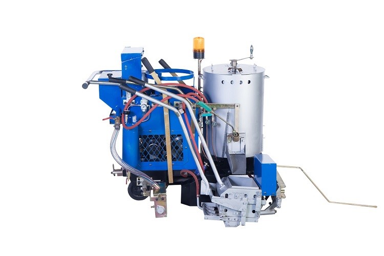 5.5HP Gasoline Car Park Road Line Marking Machine Moving Speed 12km/H
