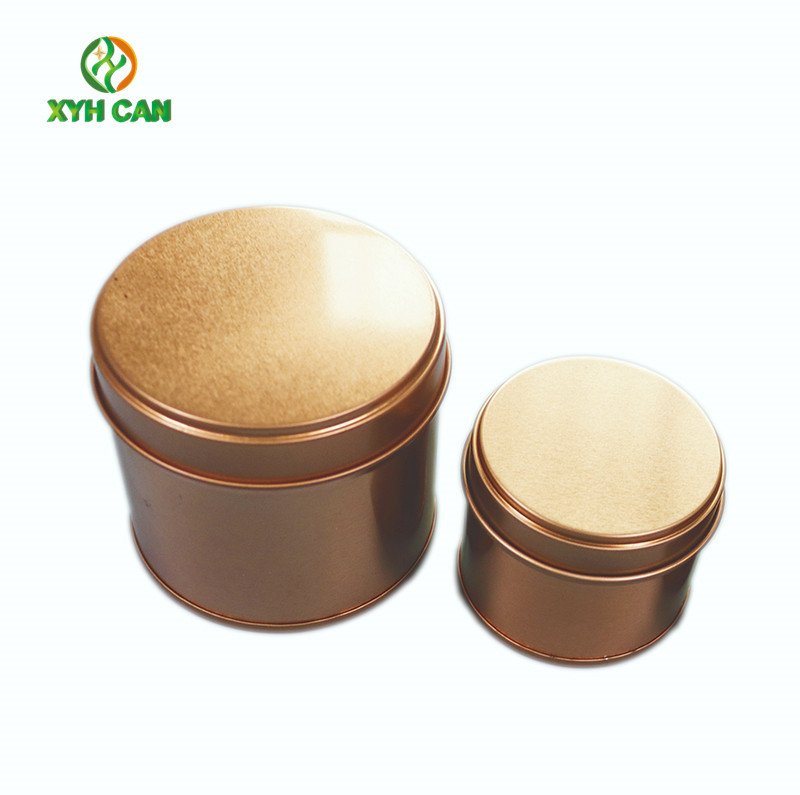 Seamless Candle Can Three Pieces Round Shape Tin Can with CMYK Printing