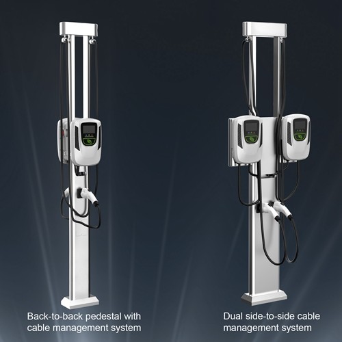 LAN 4G WiFi Optional 32Amp Electric Vehicle Charging Station