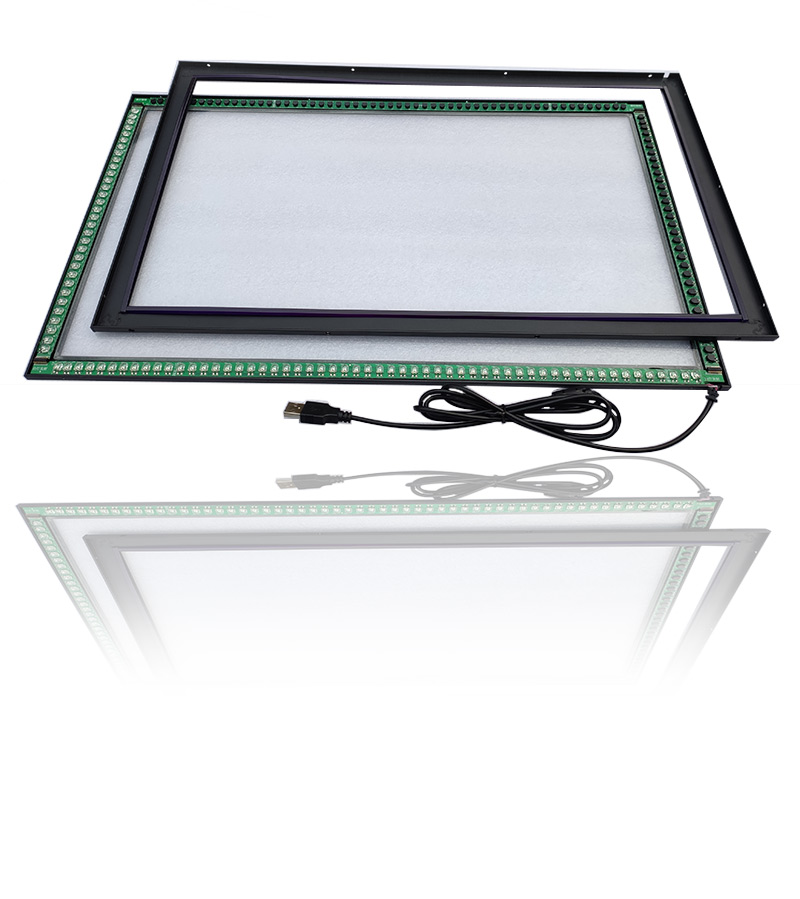 16:10 DIY IR Touch Frame 22inch 10 Points Touch Screen Components