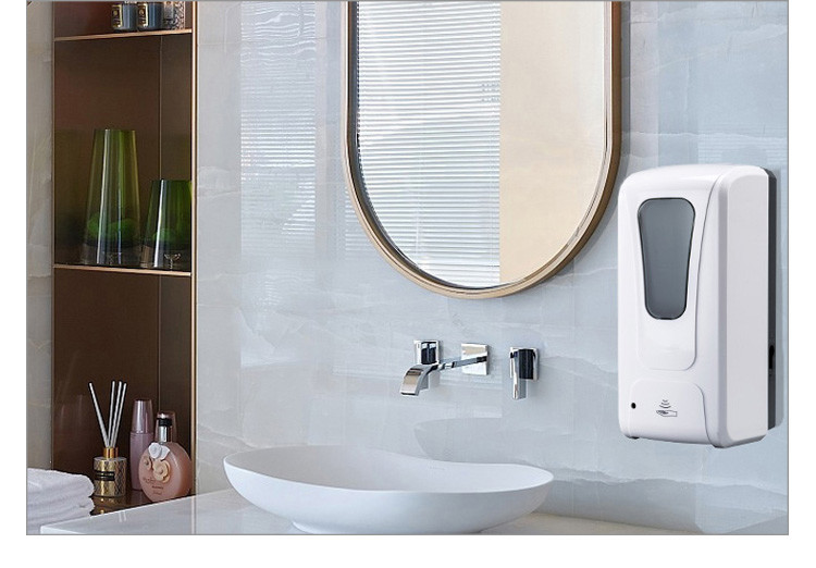 Kill Bacterial 1000ML Touch Free Hand Sanitizer Dispenser With Uv Light