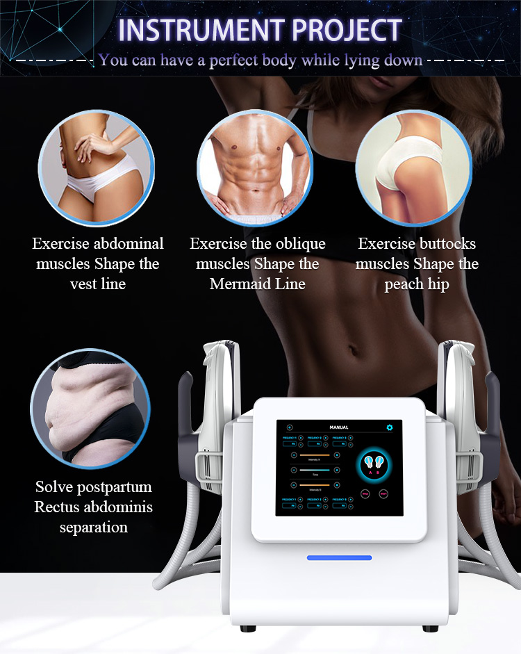 Body Shape S Shape Cavitation Muscle Building Electrical Machines 10.4in Screen ISO9001
