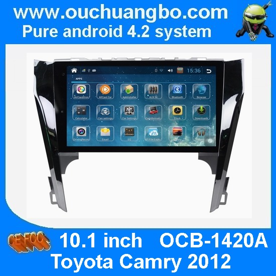 Ouchuangbo car stereo Toyota Camry 2012 support android 4.2 gps navigation mp3 bluetooth